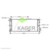 KAGER 31-0772 Radiator, engine cooling